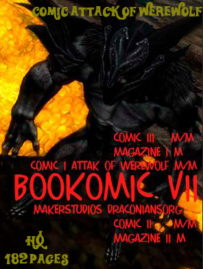 Bookomic VII Attack of Werewolf 168 pages