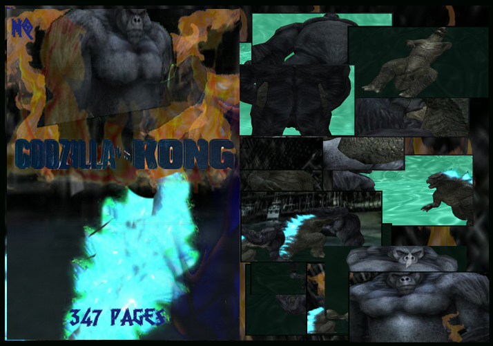 Godzilla vs King Kong 347 pages